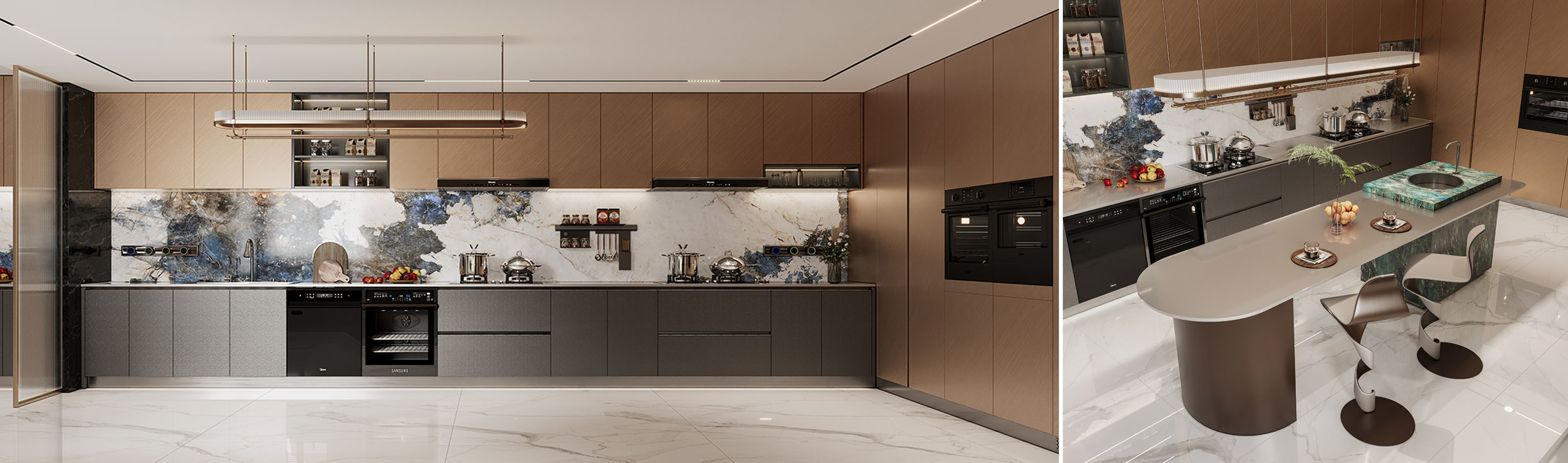 Kalite Modern Mutfak Dolabı Fabrika