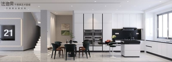 Özelleştirme Modern Mutfak Dolabı Seti Şık Zamandışı Ve Ultra Dayanıklı